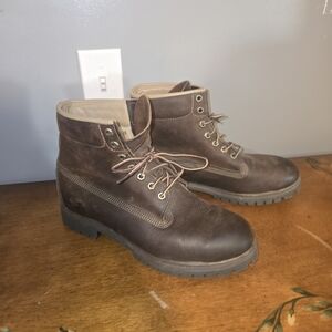 Timberland Men's Brown Lace-Up Boots